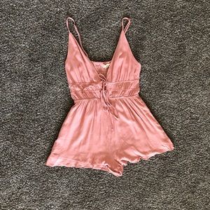 PacSun LA HEARTS double tie romper